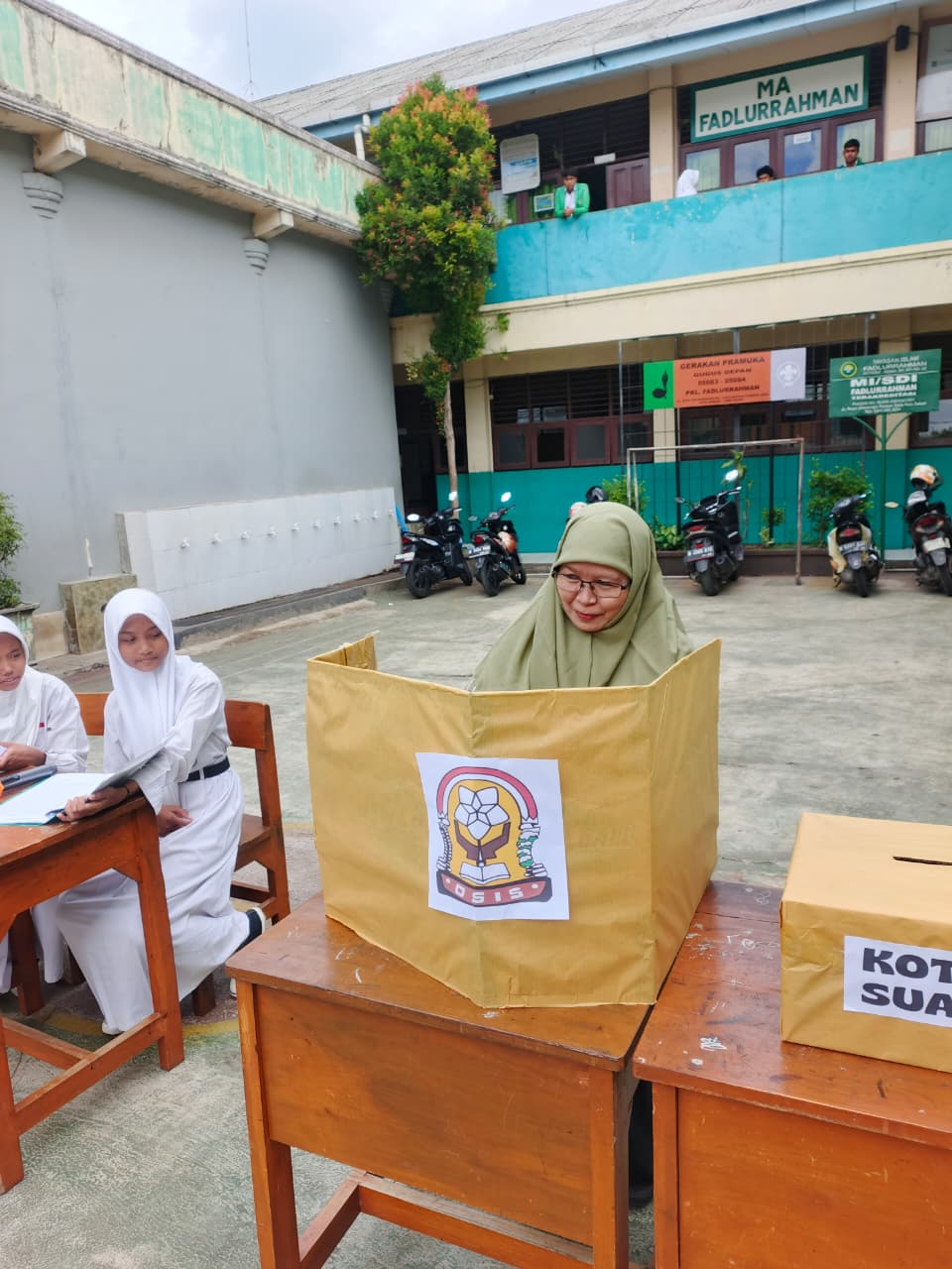 Dokumentasi Pemilihan Umum Ketua Osis Tahun Ajaran 2025/2026