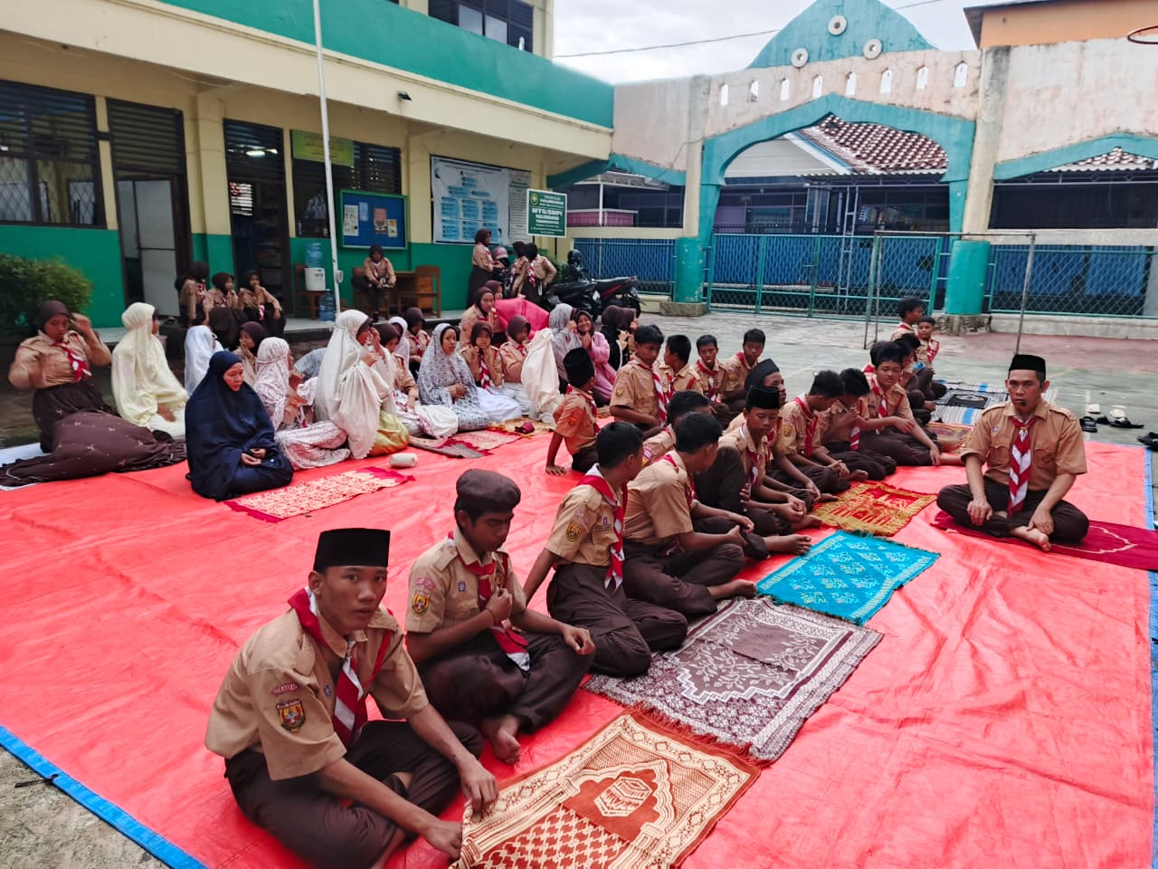 Dokumentasi LDKS dan Pelantikan Pramuka Tahun Ajaran 2025/2026