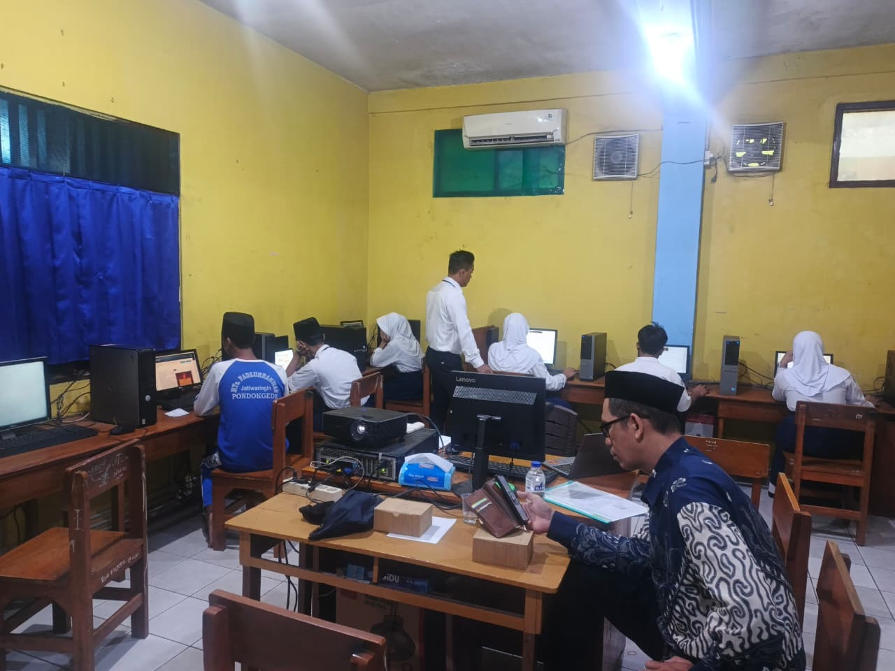 Dokumentasi Pelaksanaan Tes Kemampuan Akademik (TKA) Tahun Ajaran 2025/2026