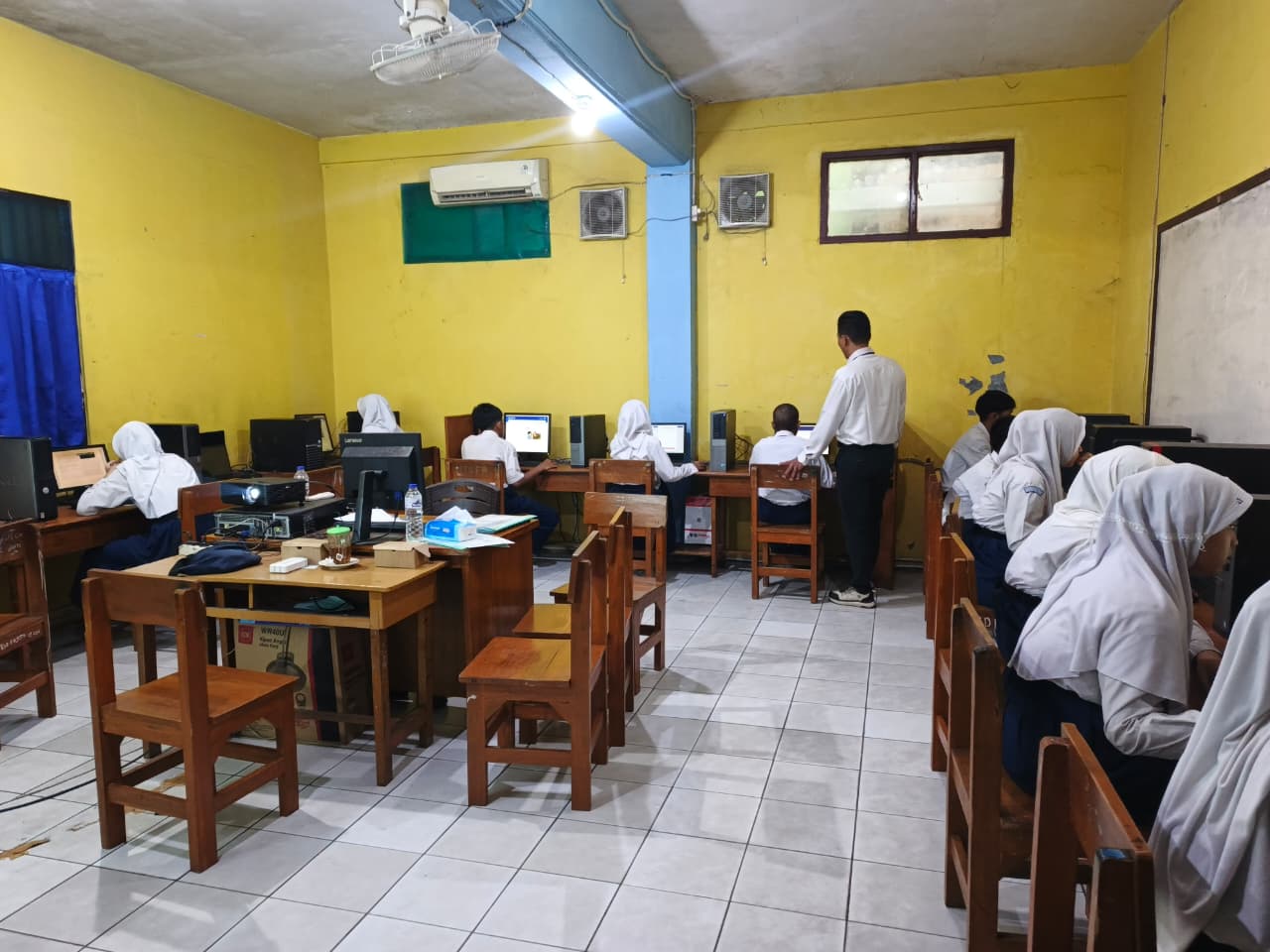 Dokumentasi Pelaksanaan Tes Kemampuan Akademik (TKA) Tahun Ajaran 2025/2026