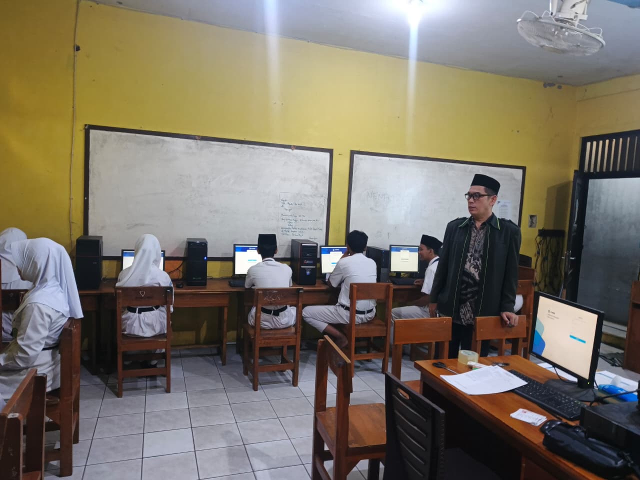 Dokumentasi Pelaksanaan Tes Kemampuan Akademik (TKA) Tahun Ajaran 2025/2026